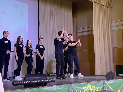 Район мәдәният йортында студентлар көненә багышланга «Студент party” күңел ачу чарасы узды