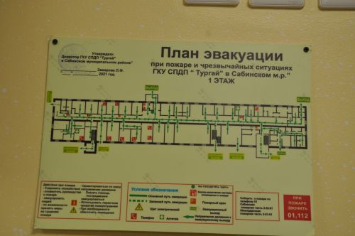 “Тургай” приютында  “пожар чыкты”, балалар коткарылды