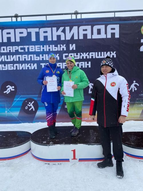 Чаңгы ярышлары буенча ТР муниципаль хезмәткәрләре спартакиадасында сабалылар - беренче