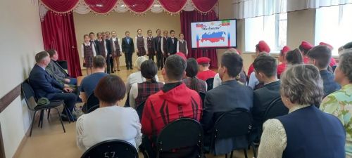 Олы Кибәче урта мәктәбендә хәрби операциядә катнашучылар белән очрашу узды [+фото]