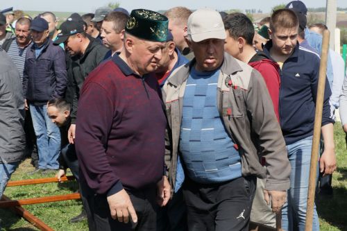 Саба районы батыр улын соңгы юлга озатты [+фоторепортаж]