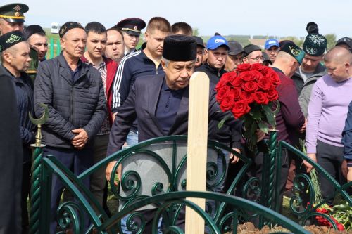 Саба районы батыр улын соңгы юлга озатты [+фоторепортаж]