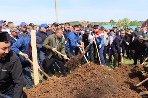 Саба районы батыр улын соңгы юлга озатты [+фоторепортаж]