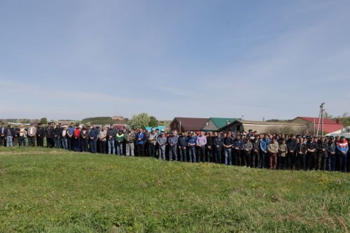 Саба районы батыр улын соңгы юлга озатты [+фоторепортаж]