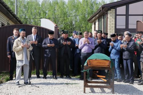 Саба районы батыр улын соңгы юлга озатты [+фоторепортаж]