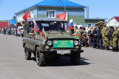 9 Май – Җиңү көнендә  Сабада 5 меңгә якын  кеше  парадка чыкты