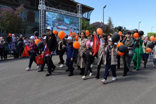 9 Май – Җиңү көнендә  Сабада 5 меңгә якын  кеше  парадка чыкты