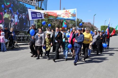 9 Май – Җиңү көнендә  Сабада 5 меңгә якын  кеше  парадка чыкты
