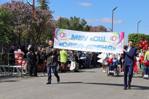 9 Май – Җиңү көнендә  Сабада 5 меңгә якын  кеше  парадка чыкты
