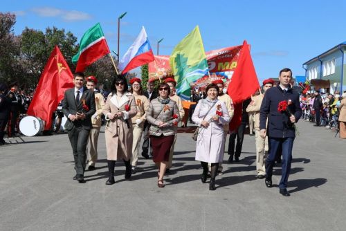 9 Май – Җиңү көнендә  Сабада 5 меңгә якын  кеше  парадка чыкты