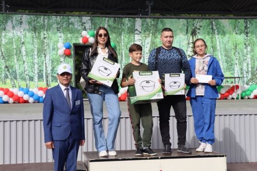 Сабантуйның сабан һәм  җыр бәйгесе батырлары тәкә  алды