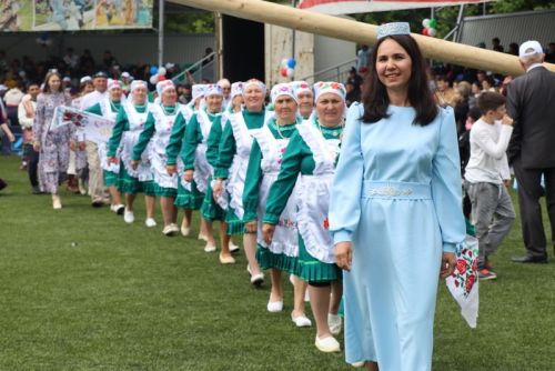 Сабантуйның сабан һәм  җыр бәйгесе батырлары тәкә  алды