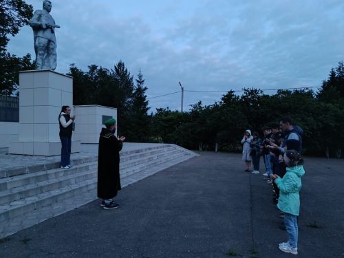 Лесхоз бистәсендә Хәтер көне уңаеннан Бөек Ватан сугышы корбаннары рухына дога кылдылар