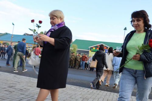 Сабада хәтер шәмнәре  кабынды
