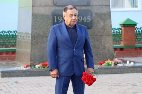 Сабада хәтер шәмнәре  кабынды