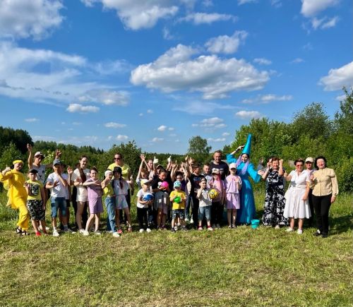 Кырбашта балалар Сабантуе булды