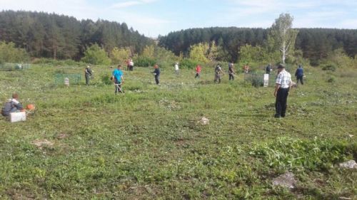 Сабаның Гали Закиров урамындагы зиратта өмә оештырыла