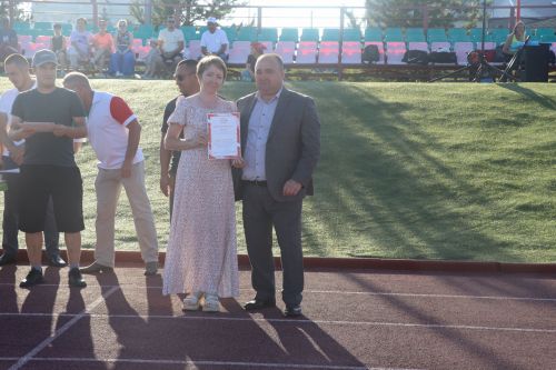 Сабада Физкультурачылар көне уңаеннан  спорт бәйрәме узды