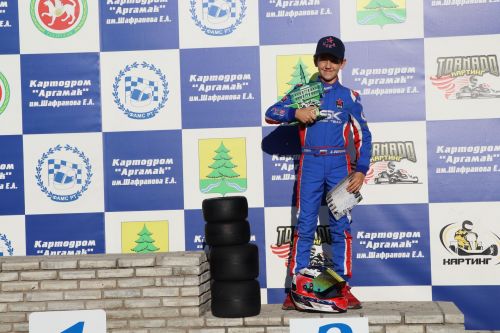 «Аргамак» картодромында  Россия чемпионаты җиңүчеләрен бүләкләү тантанасы узды
