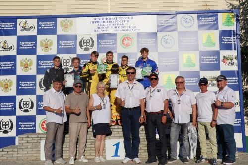 «Аргамак» картодромында  Россия чемпионаты җиңүчеләрен бүләкләү тантанасы узды