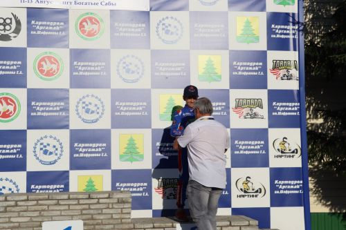 «Аргамак» картодромында  Россия чемпионаты җиңүчеләрен бүләкләү тантанасы узды