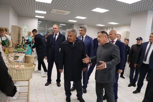 Республика Рәисе Рөстәм Миннеханов Саба районындагы социаль  үсешне  уңай бәяләде