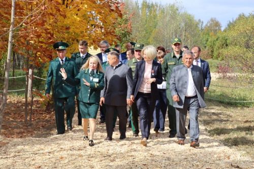 Бүген Россия вице-премьеры Виктория Абрамченко Саба  урман хуҗалыгында булды
