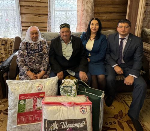 Бүген Явлаштау авылында яшәүче Әдһәм  Арсланов  90 яшен каршылады
