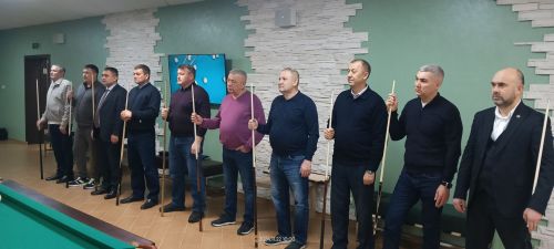 Сабада  муниципаль хезмәткәрләрнең бильярд буенча Спартакиадасы башланды