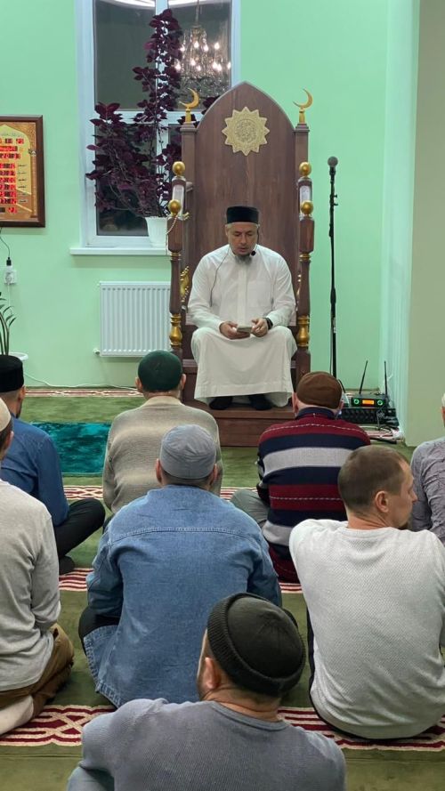 «Тынычлык» мәчетенә танылган вәгазьче Йосыф хәзрәт Дәүләтшин килде