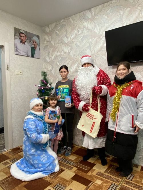 Сабада «Мәрхәмәтле Кыш Бабай» акциясе узды