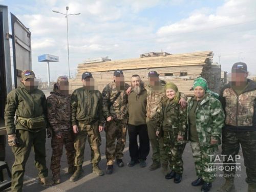 Арчаның батыр йөрәкле ханымнары икенче тапкыр махсус хәрби операция зонасында булды