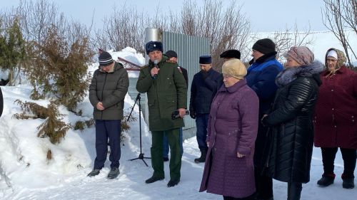 Бүген райондашыбыз, махсус хәрби операциядә вафат булган Радик Исхаковны соңгы юлга озаттылар (фото +видео)