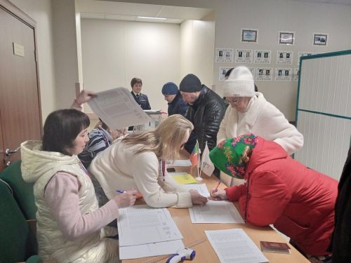 Юлбатлылар президент сайлауларына актив кушылдылар (фоторепопртаж)