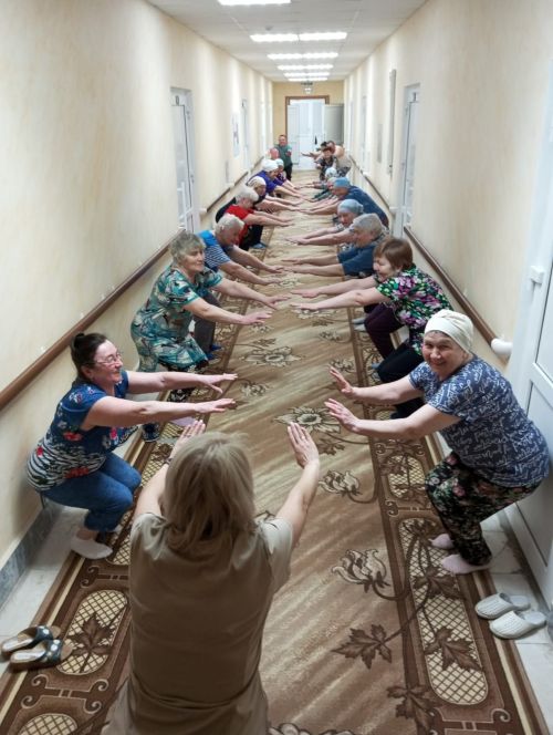 «Балкыш»та өлкәннәргә дәвалау физкультурасы ясаталар