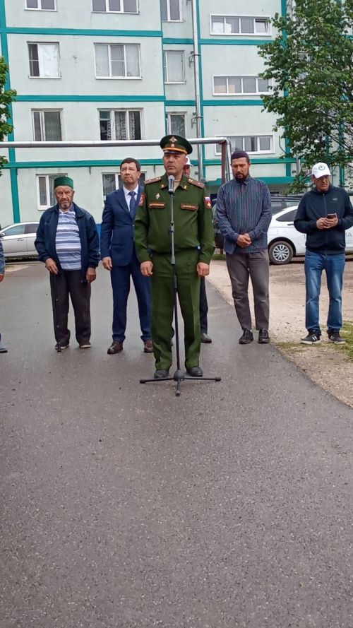 Бүген махсус хәрби операциядә вафат булган  райондашыбыз Байлар Сабасыннан Радик Мөнир улы Мусинны соңгы юлга озаттылар
