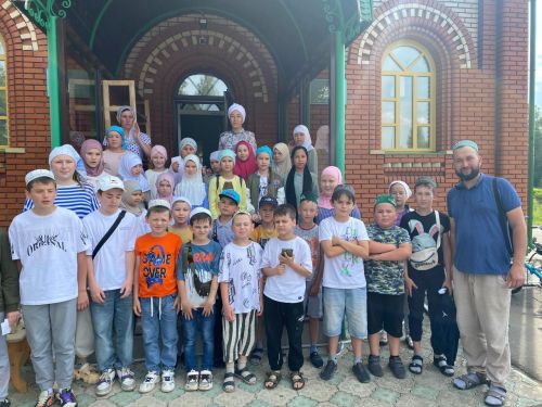 Лесхозның «Нургали» мәчетендә балалар өчен ял сәгатьләре оештырылды