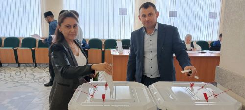 Саба мәдәният йортындагы 2482 номерлы сайлау участогыннан фоторепортаж