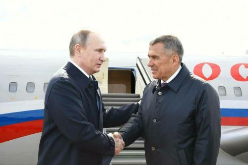 Рөстәм Миңнеханов Путинны туган көне белән котлады
