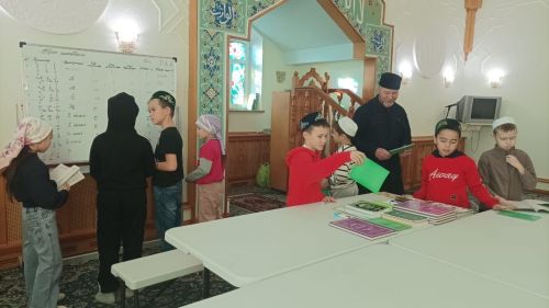 Олы Шыңар урта мәктәбе укучылары Аллаһ йортында кунакта булдылар