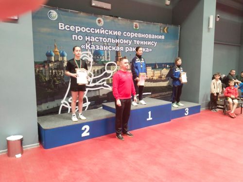Яшь спортчыларыбыз өстәл теннисы буенча «Татарстан республикасы өметләре» төбәкара ярышларында катнаштылар