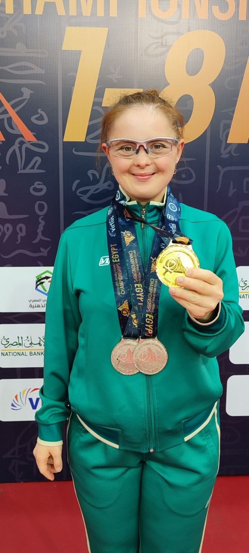 Райондашыбыз Ләйсән Зарипова  теннис буенча  дөнья чемпионатында алтын һәм көмеш медаль иясе булды