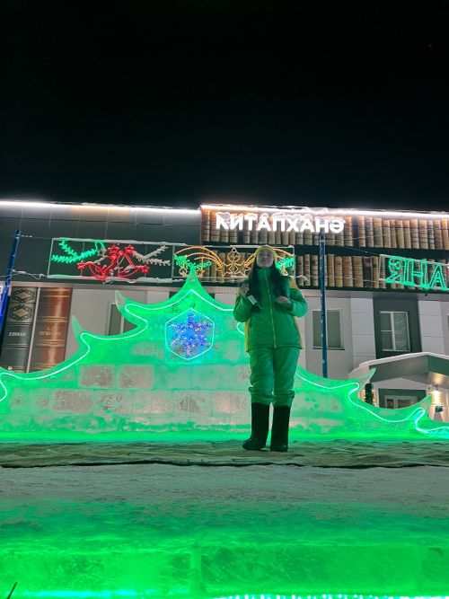 Сабада төп чыршы утларын кабызды