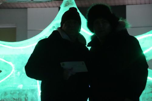 Сабада төп чыршы утларын кабызды