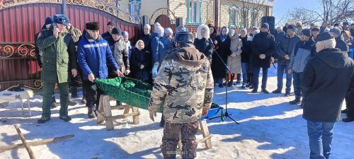 Махсус хәрби операциядә вафат булган тагын бер  райондашыбызны соңгы юлга озаттылар