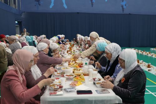 Сабада 7нче тапкыр районкүләм ифтар узды (фоторепортаж)