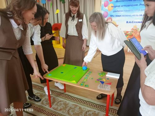 «Шөгыльләрдә һәм ирекле эшчәнлектә дидактик материаллар куллану аша мәктәпкәчә яшьтәге балаларда логик фикерләүне үстерү» темасына районкүләм семинар узды