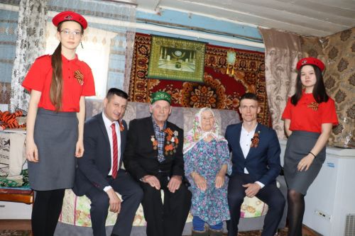 Бөек Җиңүнең 80 еллыгы уңаеннан  Юлбат һәм Түбән Шытсу авыл җирлекләрендә яшәүче тыл ветераннары һәм  Бөек Ватан сугышы ветераннарының   тол хатыннары хөрмәтләнде