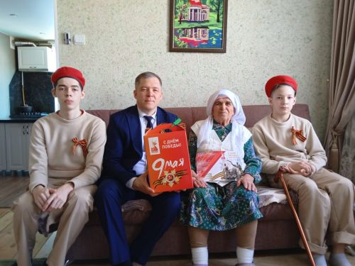 Тимершык авыл җирлегендә яшәүче ветераннарга бүләкләр тапшырылды