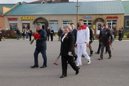 9 май көнне Сабада узган Җиңү бәйрәменнән фоторепортаж